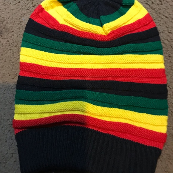 COPY - COPY - Mens Rasta bob marley slouch hat new - Picture 2 of 2